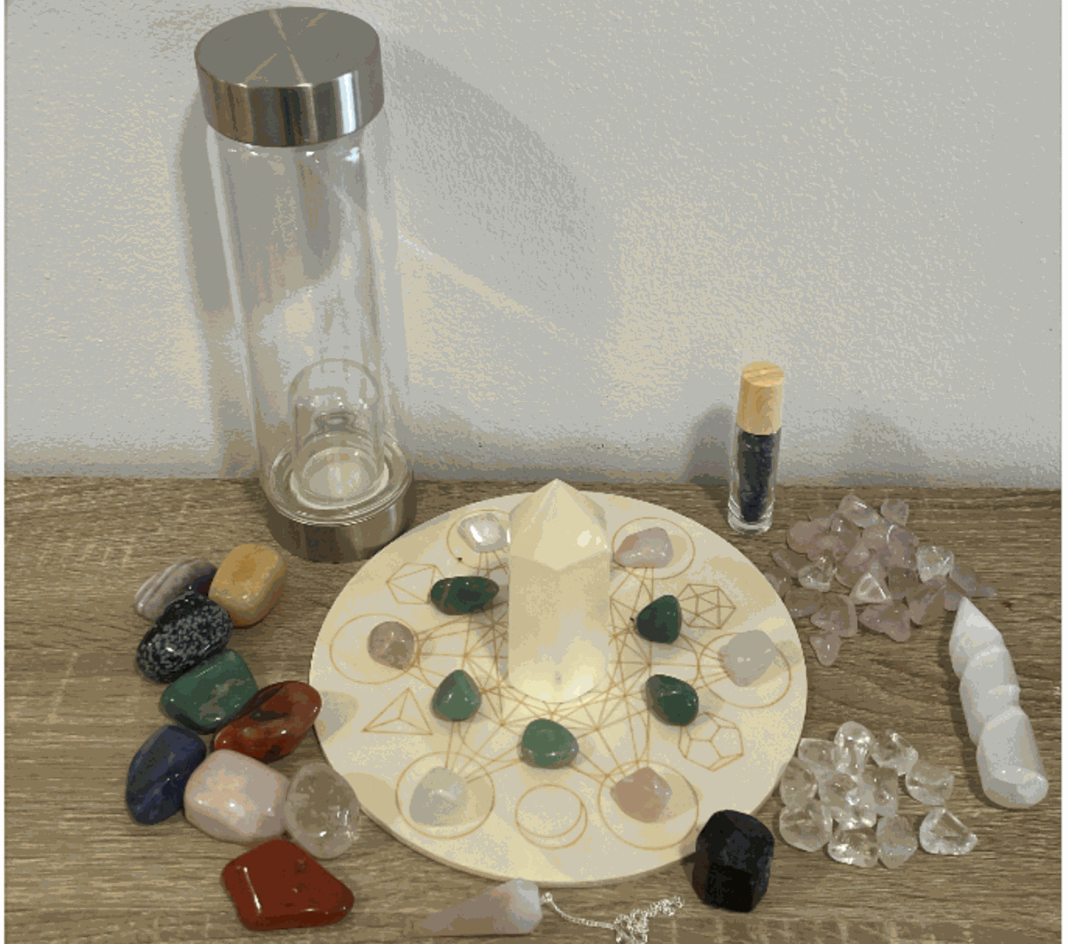 kit de inicio para el el Curso de Gemoterapia