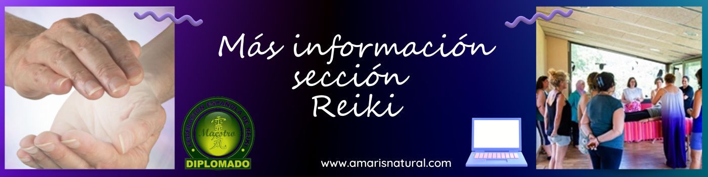 Cabecera sección Fórmate en Reiki